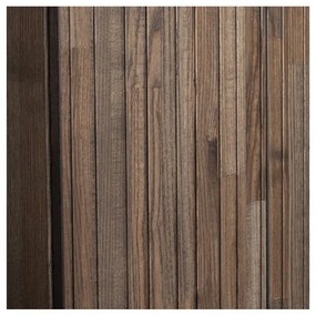 Кафяв гардероб от декор от ясен 60x210x42 cm Gravure – WOOOD