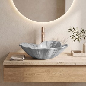 Умивалник за плот Rea Flower Grey