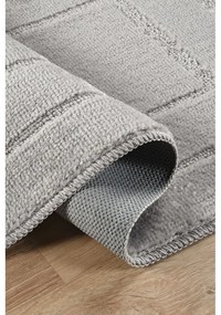 Светлосиви килими за баня в комплект от 2 бр. 50x80 cm Cerceve – Foutastic