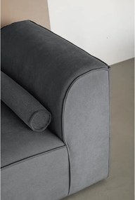 Сив модулен диван (ляв ъгъл) Flex Felix – Miuform