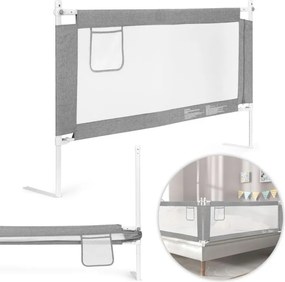 Предпазна преграда за легло 150см с регулируема височина