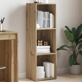 855775 vidaXL Шкаф за книги Artisan Oak 36x30x114 cm Инженерна дървесина