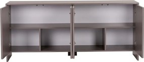 Кафяво-сив скрин 180x80x45 cm Arlen – Kalune Design