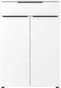 Бял висок скрин с чекмеджета 81x120 cm Mailand - Germania