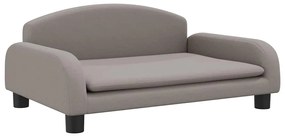 3196361 vidaXL Детски диван, таупе, 70x45x30 см, текстил