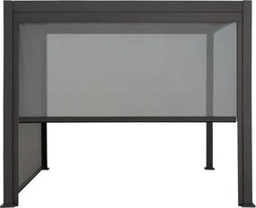 Щора за беседка Hesperide Evora, Тексалин, 3 m - Сиво-бяла