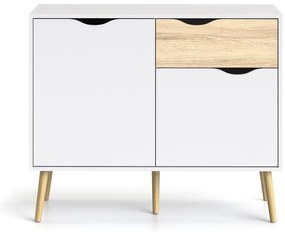 Бял скрин , 99 x 82 cm Oslo - Tvilum