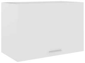 802513 vidaXL Висящ шкаф, Lyon бял, 60x31x40 см, инженерно дърво