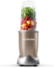 Блендер Nutribullet NB907CP, 900W, 950 мл, Разбиване на лед, Импулс, Без BPA, Шампанско