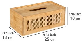 Ратаново-бамбукова кутия за носни кърпички Allegre - Wenko