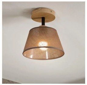 Плафон ANTONIO 1xE14/40W/230V кафяв