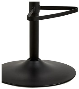 Бежов бар стол с регулируема височина с подлакътници (височина на седалката 85 cm) Eddie – Actona