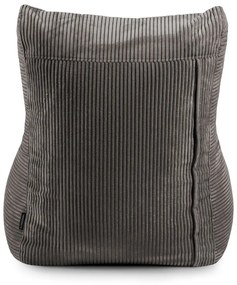 Пуф от рипсено кадифе в цвят горчица Lounge – SLOWDOWN