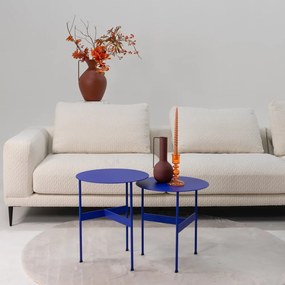 Метална кръгла маса за съхранение 40x40 cm Mira - Spinder Design