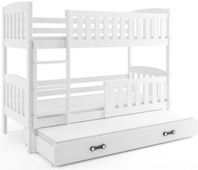 Двуетажно легло Dorian II - бяло - 200 x 90