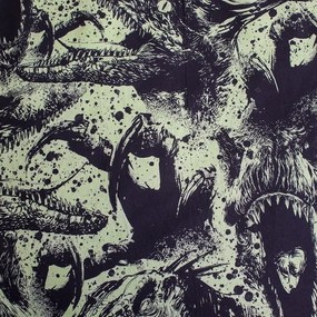 Единично памучно детско спално бельо 140x200 cm Jurassic World "Volcano" – Jerry Fabrics