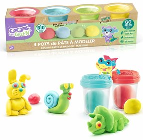 Игра от Пластелин Canal Toys Organic Modeling Clay 4 броя