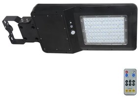 LED Соларна улична лампа със сензор LED/40W/9,6V IP65 4000K + д.у.