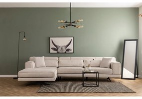 Светлобежов ъглов диван , ляв ъгъл Jivago - Artie