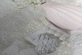 Картина на платно – Луксозен Shabby Chic натюрморт