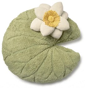 Памучна детска възглавница 60x60 cm Water Lily – Lorena Canals