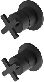 Смесител за вграждане Elle Cross La Torre II-черен