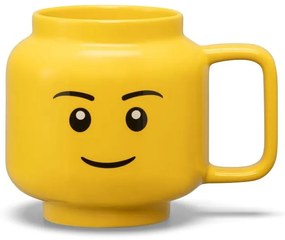 Жълта керамична бебешка чаша 530 ml Head - LEGO®