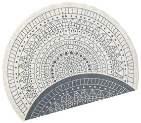Сив и кремав килим за открито, ø 200 cm Porto - NORTHRUGS