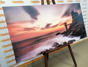 Картина на платно – Прекрасен пейзаж край морето