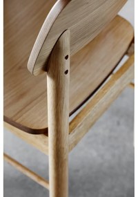 Бар стол в естествен цвят (височина на седалката 74 cm) Barlow – Actona