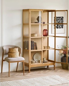 Червена стъклена ръчна изработка ваза (височина 21 cm) – House Nordic