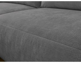 Сив ъглов диван Aden – Bobochic Paris