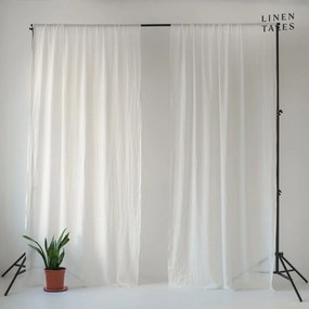 Бяла завеса 130x275 cm Daytime - Linen Tales