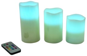 LED свещи в комплект от 3 бр. (височина 10 cm) – Hilight