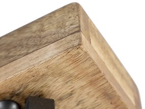 Индустриален прожектор тъмно сив с мангово дърво 2-светлина - Mangoes