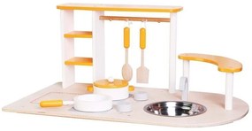 Lelin Toys - Дървена детска кухня, Алисия