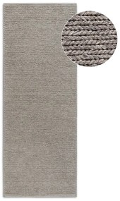 Светлокафява ръчно изработена вълнена пътека 80x200 cm Francois – Villeroy&amp;Boch