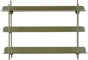 Зелен на няколко нива метален стенен рафт 60 cm Riqueza Tres – PT LIVING