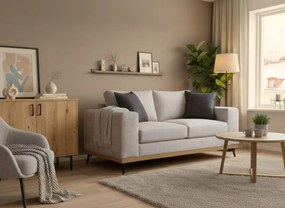 Двуместен диван Dysine-Бежово