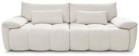 Бял шенилов диван 264 cm Ivane – Bobochic Paris