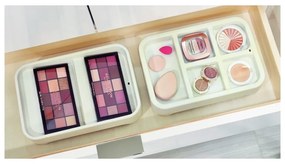 Бял органайзер за гримове Eco Bin, 28,12 x 19,23 cm - iDesign