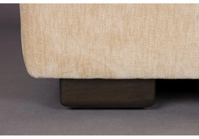 Бежов кадифен диван 214 cm Douglas – Dutchbone