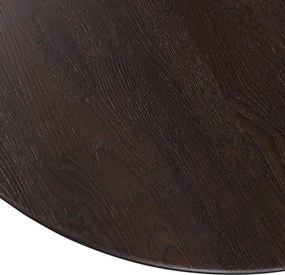 Кръгла трапезна маса с дъбова дървена плоскост ø 120 cm Tablo – WOOOD