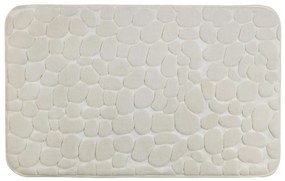 Бежова постелка за баня от мемори пяна Бежова, 80 x 50 cm - Wenko