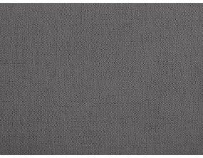 Тъмносиво двойно легло 160x200 cm тапицирано с място за съхранение/без табла с включена подматрачна рамка Inera – Bobochic Paris