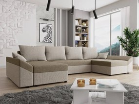 Ъглов диван Dante U-Ekrou