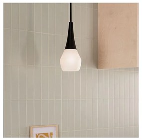 Kichler KL-DEELA-P-BK - Пендел на тръба DEELA 1xE27/60W/230V, диаметър 17,8 см, черен