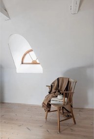 Светлокафяво одеяло 130x175 cm Shadow – Mette Ditmer Denmark