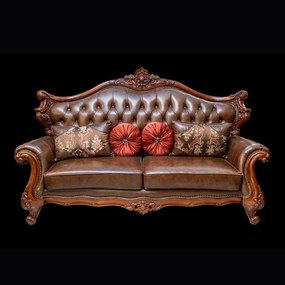 Комплект кожена мека мебел HLS 01