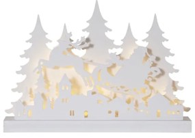 Бяла LED коледна светлинна декорация Reinders, дължина 42 cm Grandy - Star Trading